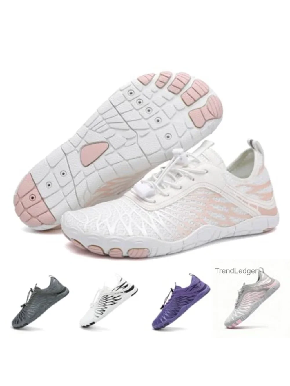 Barefoot Water Shoes Wide Toe Non-Slip Athletic Hiking Swim